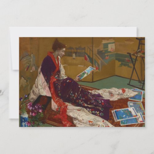 James Whistler _ Caprice in Purple and Gold Thank You Card