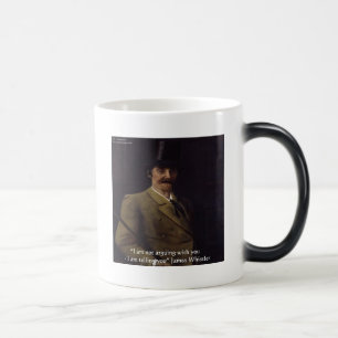 James Whistler "I'm Telling You" Quote Color Morph Mug