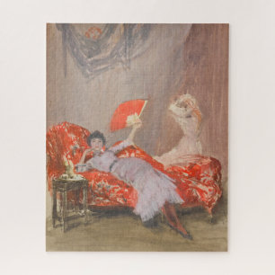 James Whistler - Milly Finch Jigsaw Puzzle