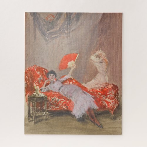 James Whistler _ Milly Finch Jigsaw Puzzle