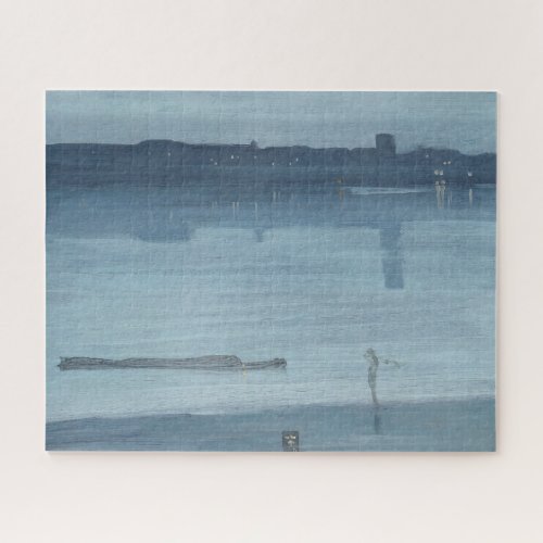 James Whistler _ Nocturne Chelsea Jigsaw Puzzle