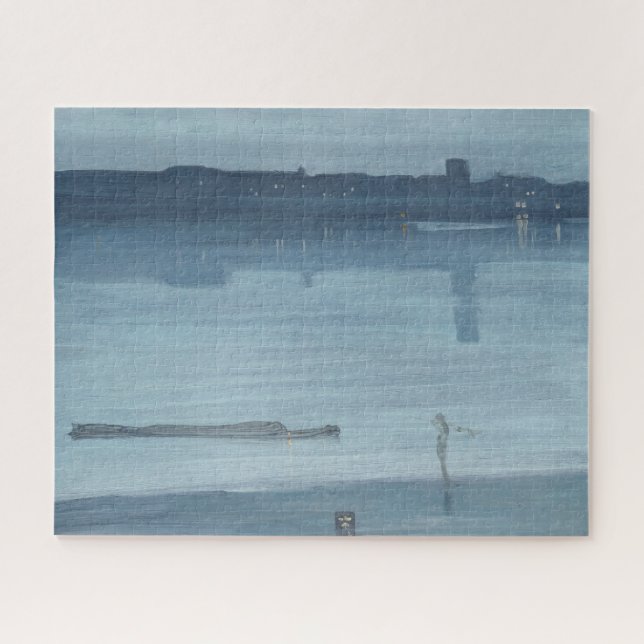 James Whistler - Nocturne: Chelsea Jigsaw Puzzle (Horizontal)