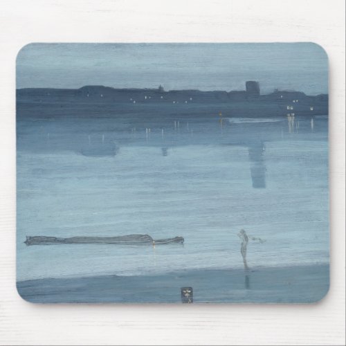 James Whistler _ Nocturne Chelsea Mouse Pad