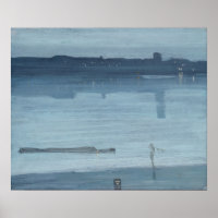 James Whistler - Nocturne: Chelsea