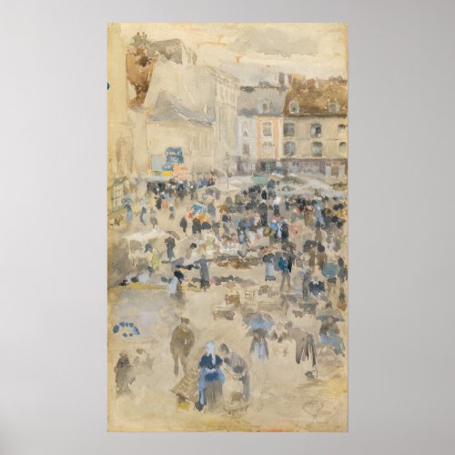 James Whistler _ Nocturne Chelsea Poster