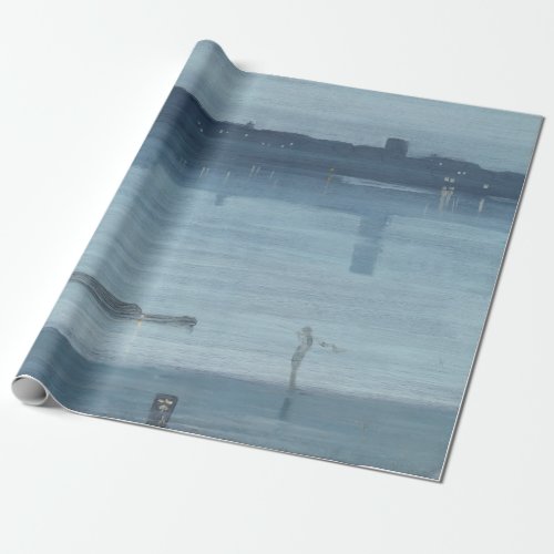 James Whistler _ Nocturne Chelsea Wrapping Paper
