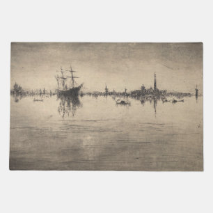 James Whistler - Nocturne, from Venice Doormat