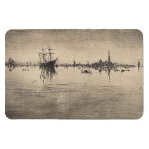 James Whistler - Nocturne, from Venice Magnet