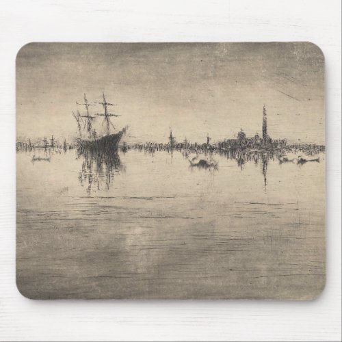 James Whistler _ Nocturne from Venice Mouse Pad