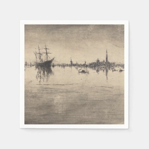 James Whistler _ Nocturne from Venice Napkins