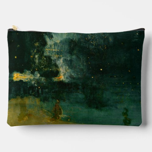 James Whistler _ Nocturne in Black and Gold Accessory Pouch