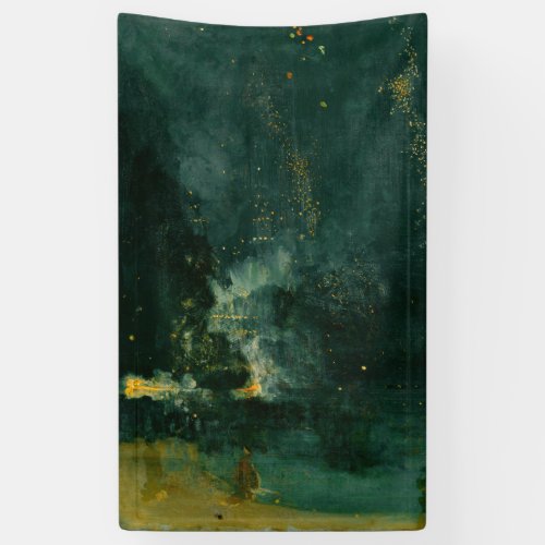 James Whistler _ Nocturne in Black and Gold Banner
