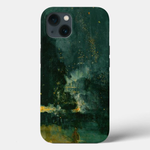 James Whistler _ Nocturne in Black and Gold iPhone 13 Case