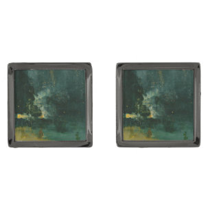James Whistler - Nocturne in Black and Gold Cufflinks