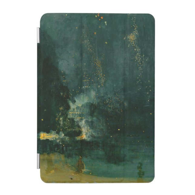 James Whistler - Nocturne in Black and Gold iPad Mini Cover (Front)