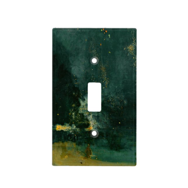 James Whistler - Nocturne in Black and Gold Light Switch Cover (Front)