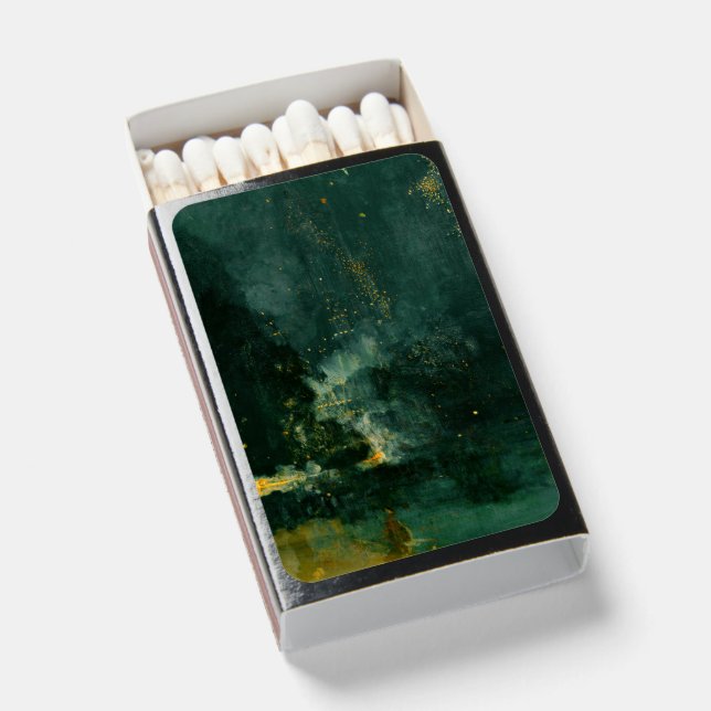 James Whistler - Nocturne in Black and Gold Matchboxes (Front Open)