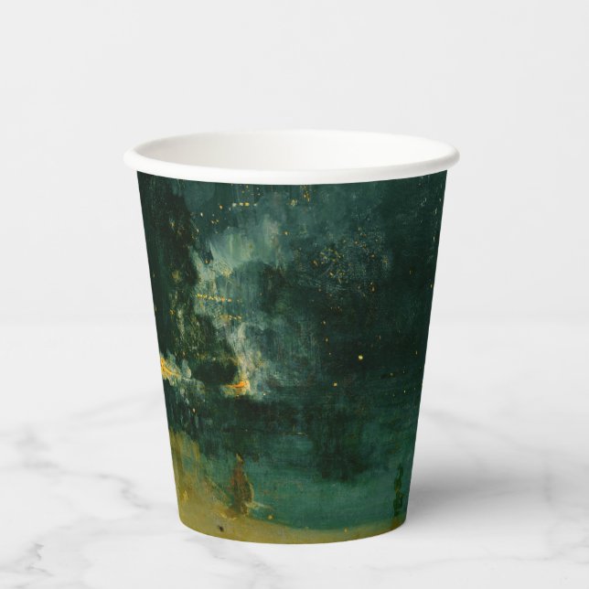 James Whistler - Nocturne in Black and Gold Paper Cups (Front)