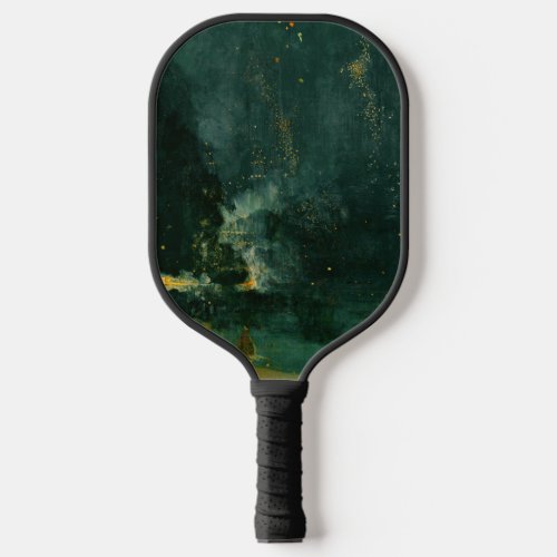 James Whistler _ Nocturne in Black and Gold Pickleball Paddle