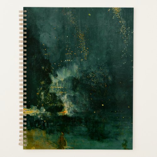 James Whistler _ Nocturne in Black and Gold Planner