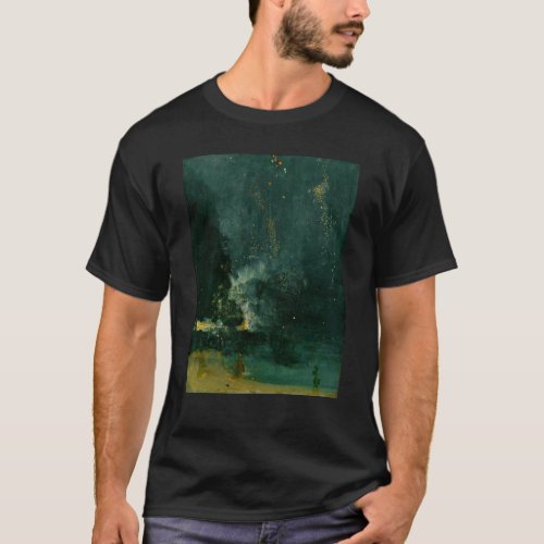 James Whistler _ Nocturne in Black and Gold T_Shirt
