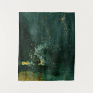 James Whistler - Nocturne in Black and Gold Tapestry