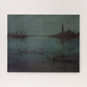 James Whistler - Nocturne: The Lagoon, Venice Jigsaw Puzzle