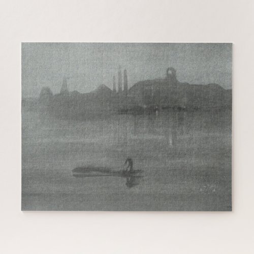 James Whistler _ Nocturne The Thames at Battersea Jigsaw Puzzle