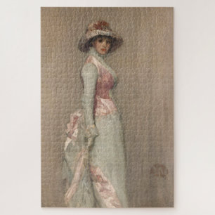 James Whistler - Portrait of Lady Meux Jigsaw Puzzle