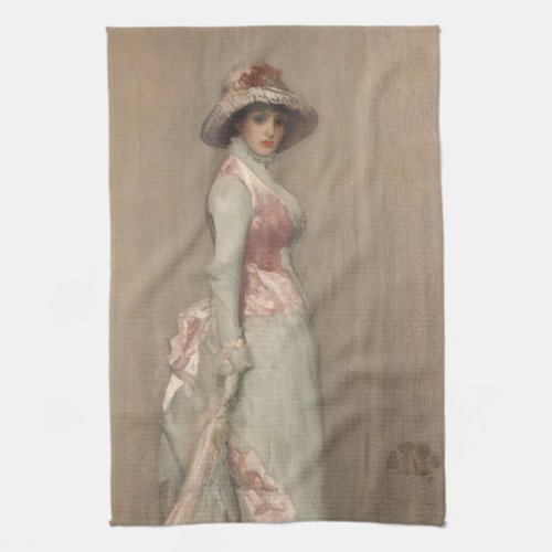 James Whistler _ Portrait of Lady Meux Kitchen Towel