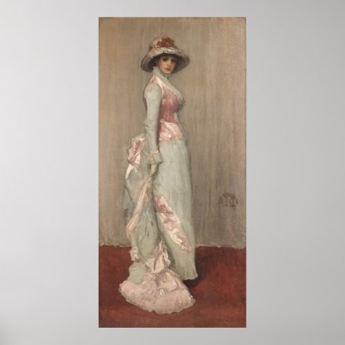 James Whistler _ Portrait of Lady Meux Poster