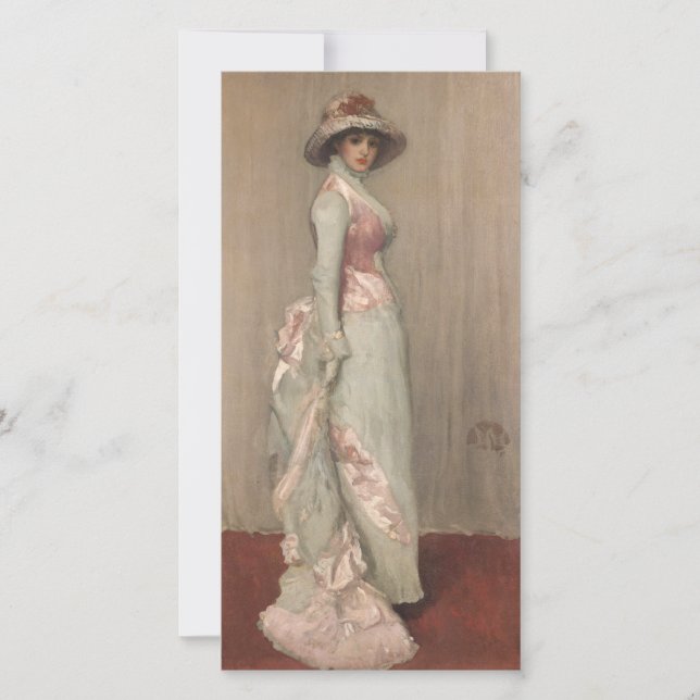 James Whistler - Portrait of Lady Meux Thank You Card (Front)