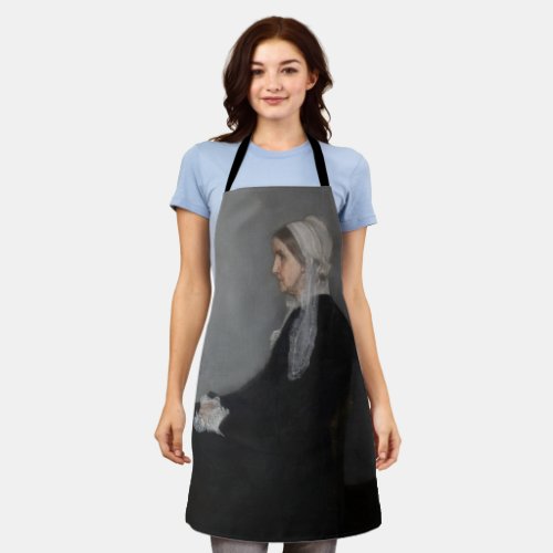 James Whistler _ Portrait of the Artists Mother Apron