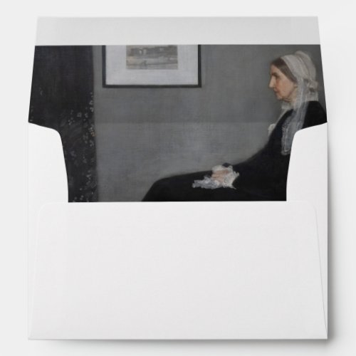 James Whistler _ Portrait of the Artists Mother Envelope