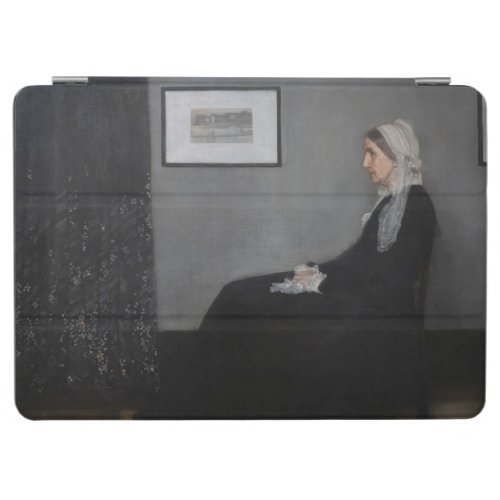 James Whistler _ Portrait of the Artists Mother iPad Air Cover