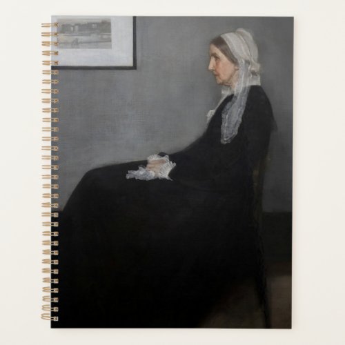 James Whistler _ Portrait of the Artists Mother Planner