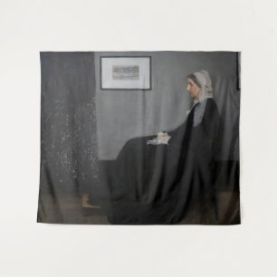 James Whistler - Portrait of the Artist's Mother Tapestry