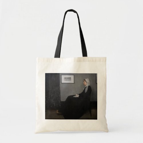 James Whistler _ Portrait of the Artists Mother Tote Bag