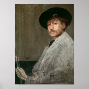 James Whistler - Portrait of the Painter Poster