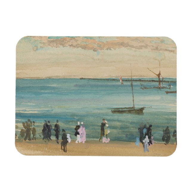 James Whistler - Southend Pier Magnet (Horizontal)