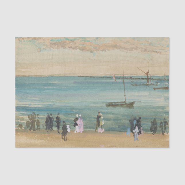 James Whistler - Southend Pier Tissue Paper (Front)