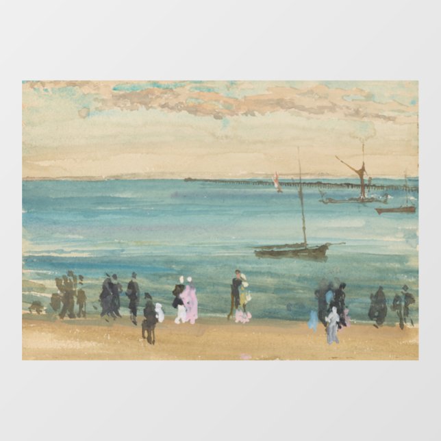 James Whistler - Southend Pier Window Cling (Sheet)