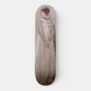 James Whistler - Symphony in Flesh Color and Pink Skateboard