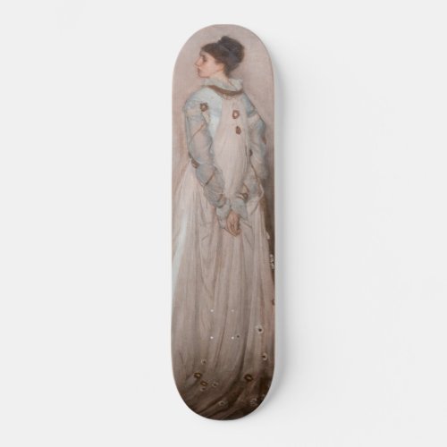 James Whistler _ Symphony in Flesh Color and Pink Skateboard