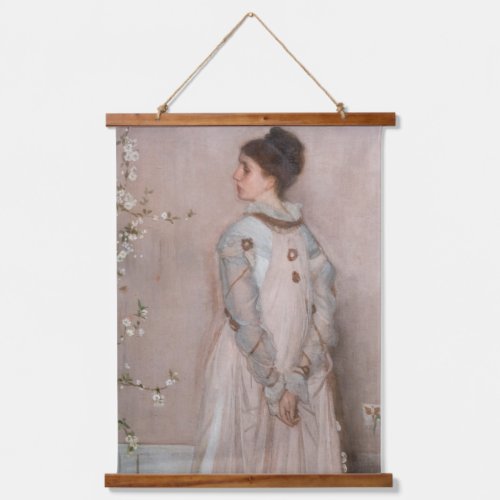 James Whistler _ Symphony in Flesh Colour and Pink Hanging Tapestry