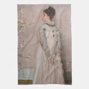 James Whistler - Symphony in Flesh Colour and Pink Kitchen Towel