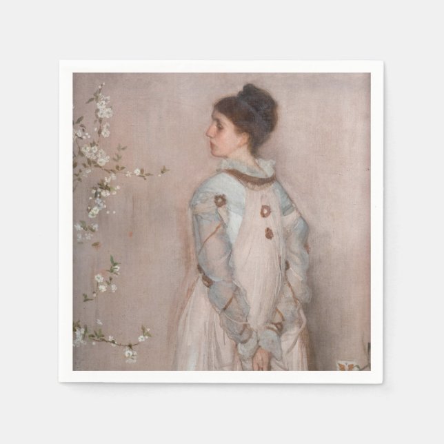 James Whistler - Symphony in Flesh Colour and Pink Napkins (Front)