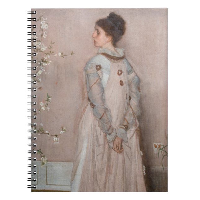 James Whistler - Symphony in Flesh Colour and Pink Notebook (Front)