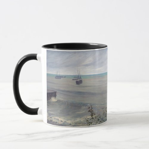James Whistler _ Symphony in Grey and Green Mug
