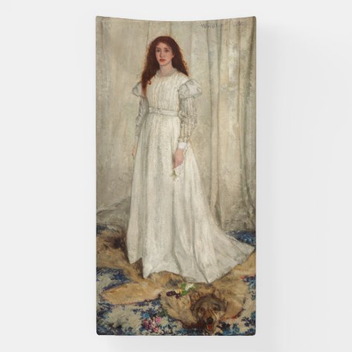 James Whistler _ Symphony in White No 1 Banner